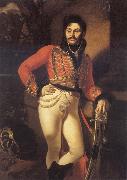 Portrait of Yevgraf Davydov,Colonel of The Life-Guards, Kiprensky, Orest